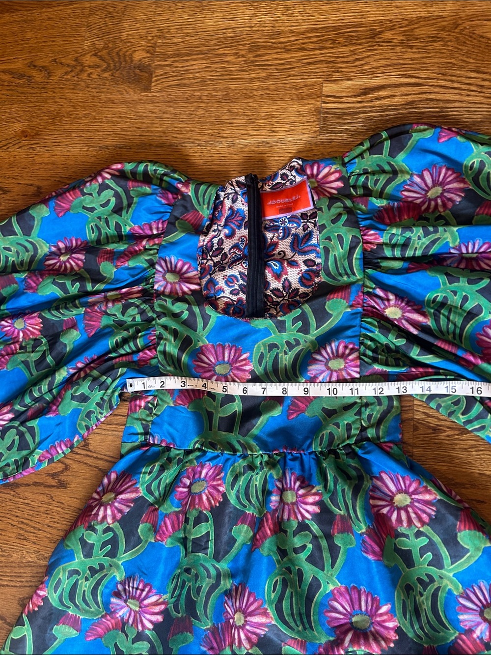 La DoubleJ Gerber Multicolor Floral Dolly Dress size S - Picture 8 of 10